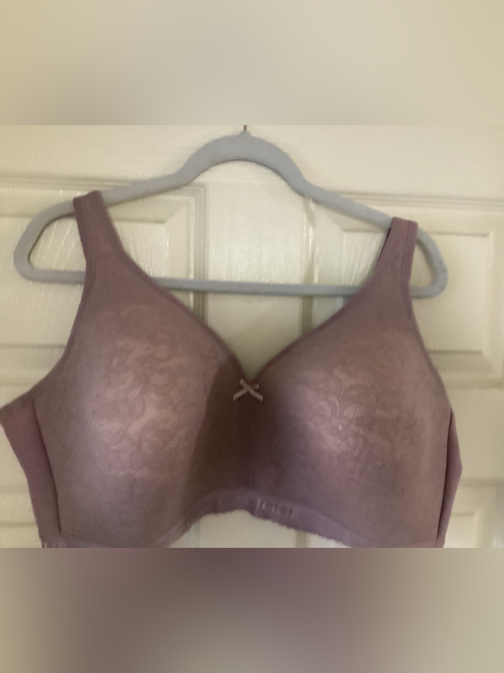 Cacique Full-Figure Wirefree Bra 44DDD Taupe